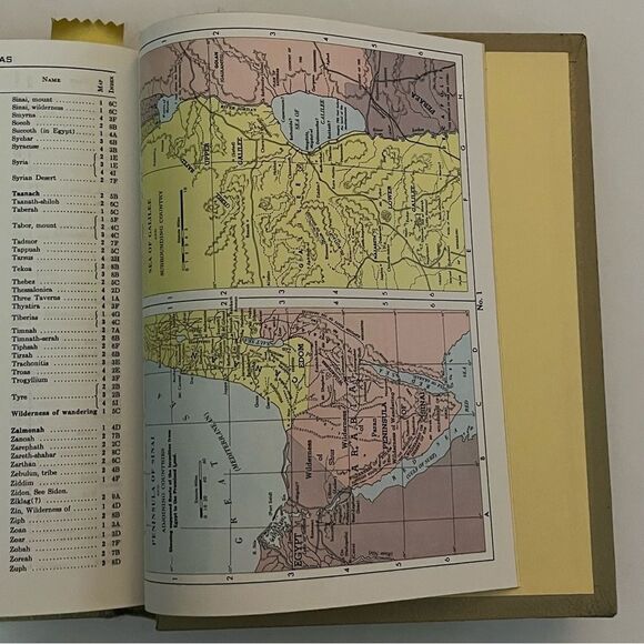 Vtg Family Heirloom Holy Bible Master Reference Red Letter Edition KJV Hardcover - Picture 12 of 13